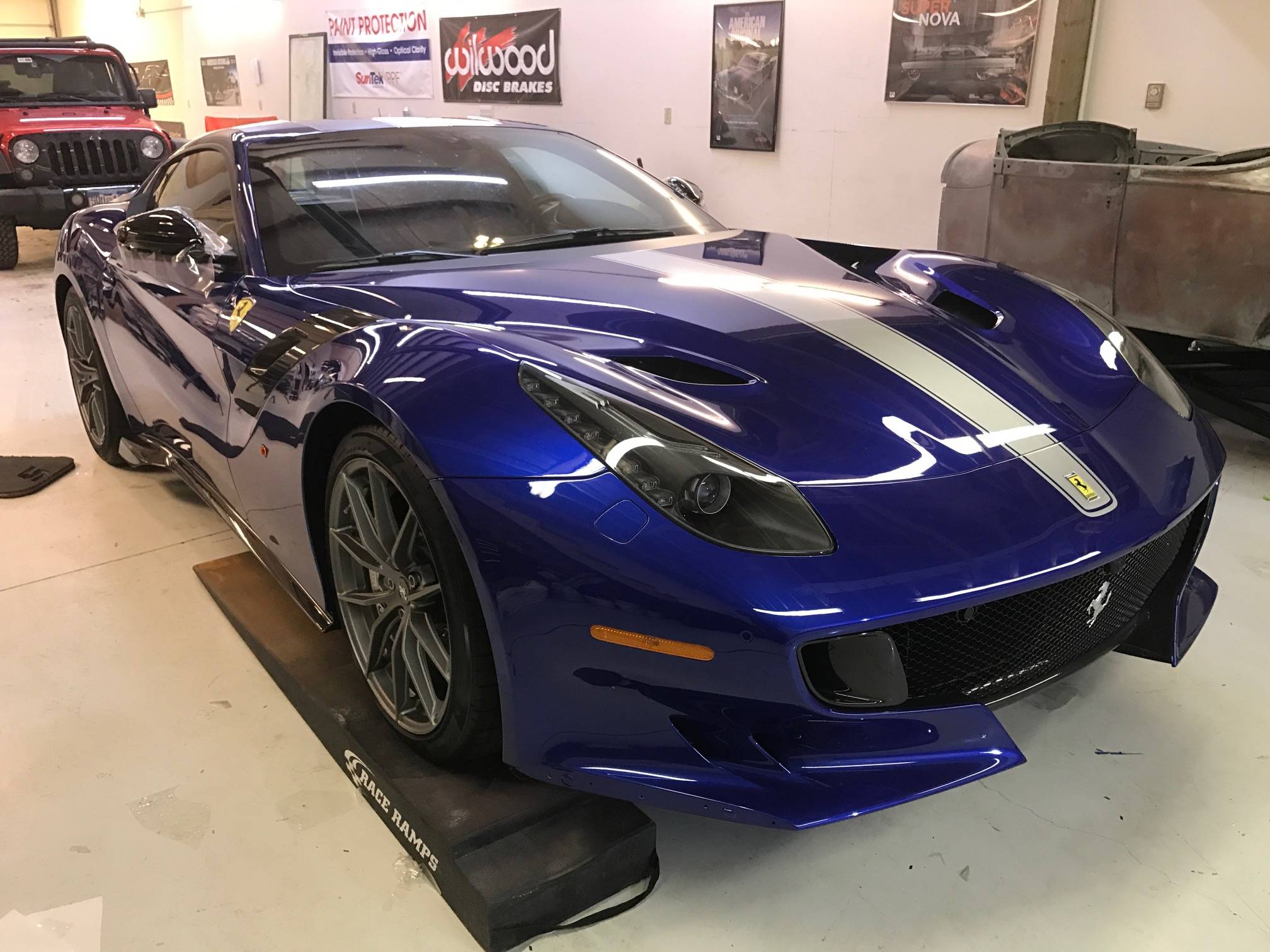 vehicle with original factory shine restored after paintless dent repair in Denver