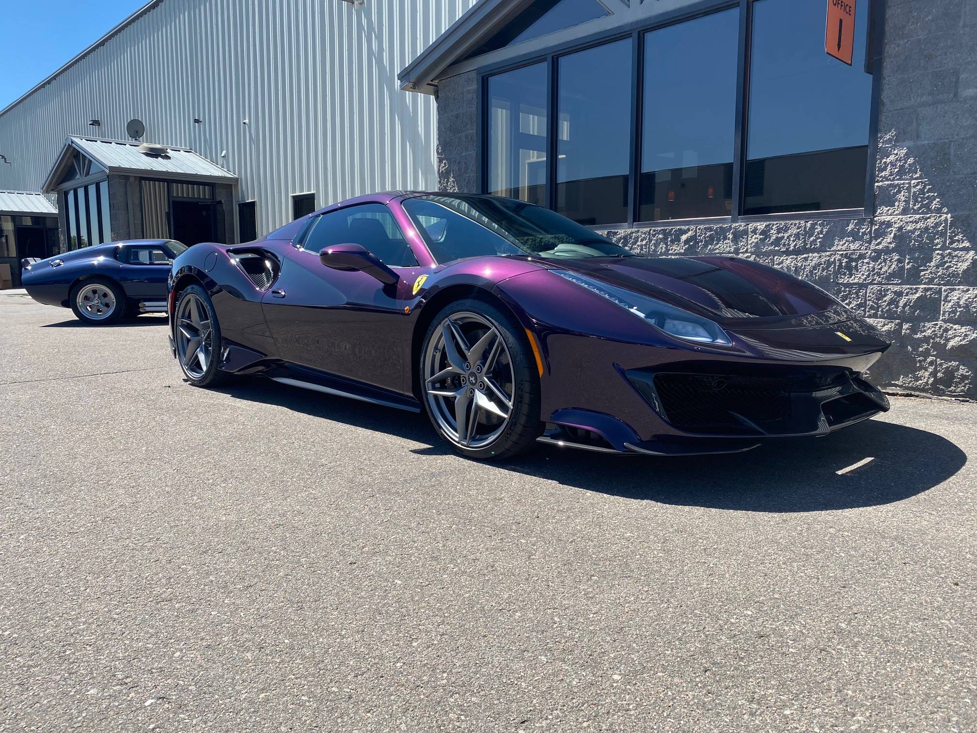Vehicle with showroom gloss finish after professional ceramic coating