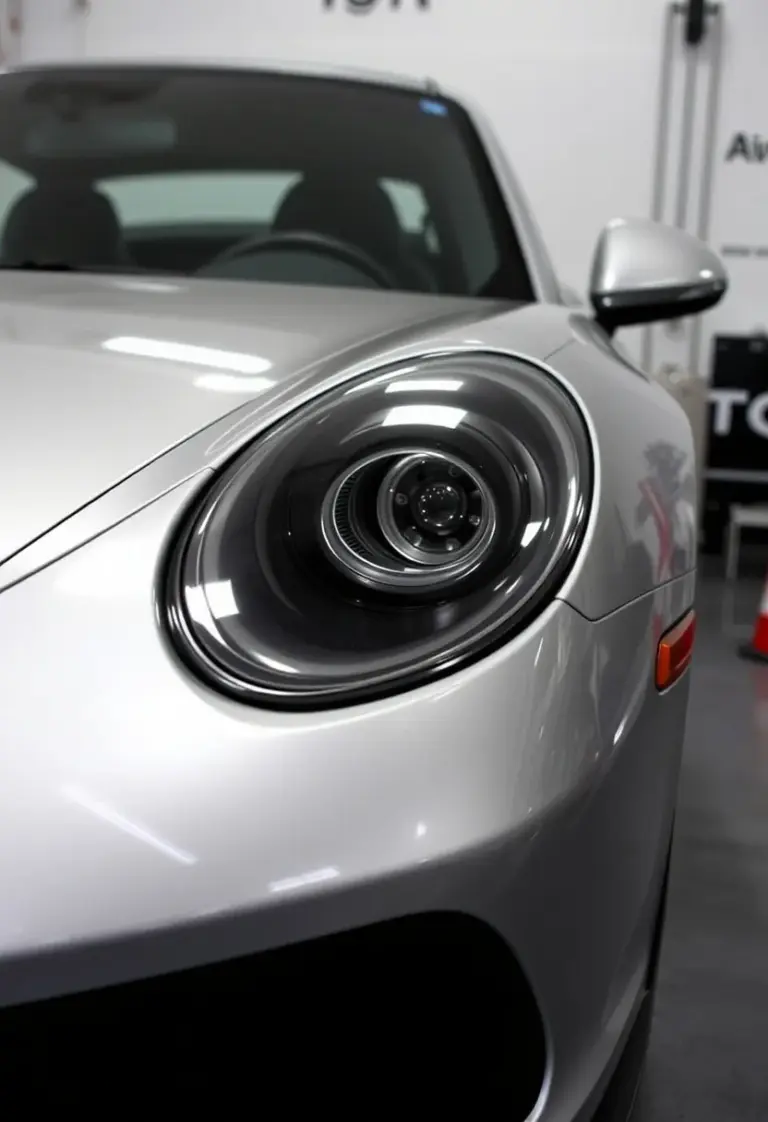 Vehicle surface looking pristine after PDR service at The Precision Auto Salon.